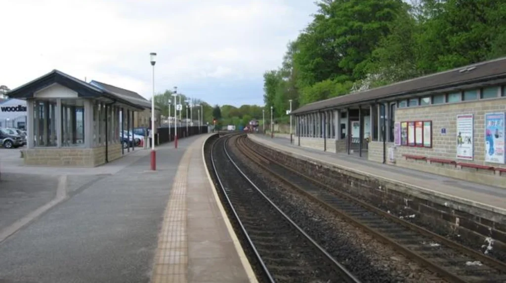 What role does Horsforth railway station play in a relaxed visit