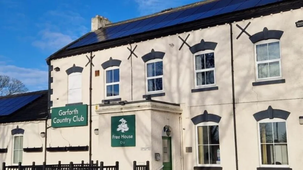 Which Garforth buildings reveal the towns industrial history