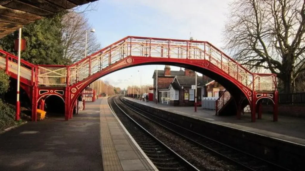 Why is Garforth Station important for railway architecture