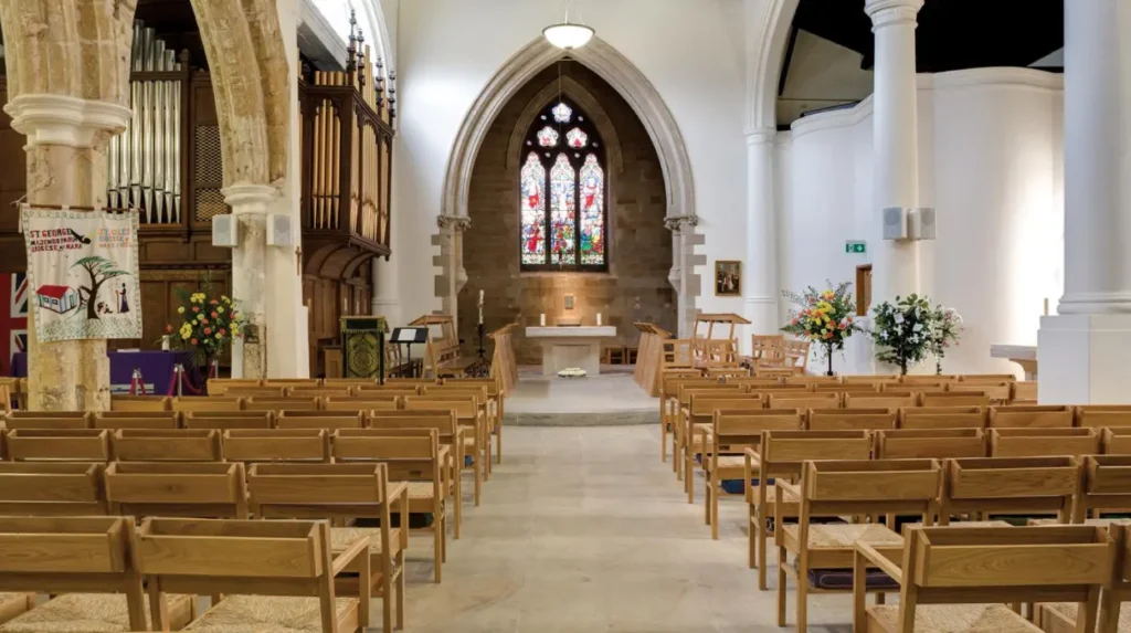 Why is St Mary the Blessed Virgin Church important to Garforth heritage