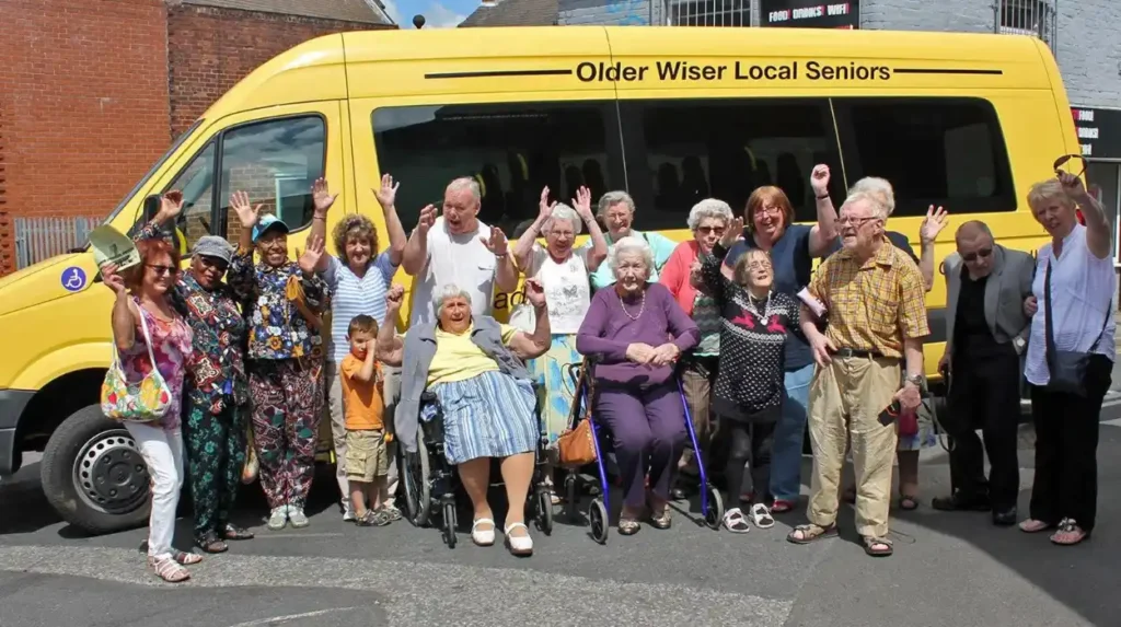What community support is available for older residents in Headingley