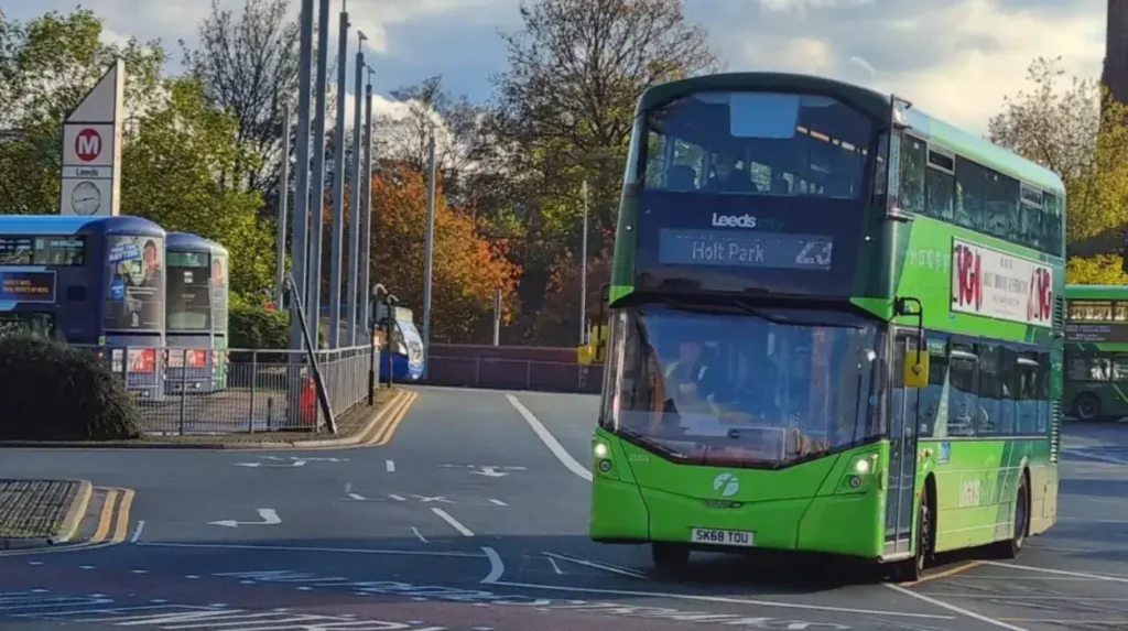 What makes Headingley an important bus transport hub in Leeds