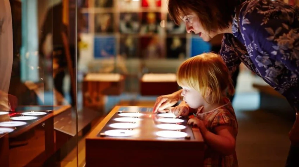 Which indoor activities can families choose when the weather is poor