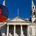 Why UK Buildings Are Lit Up Red for Durga Puja Leeds 2026