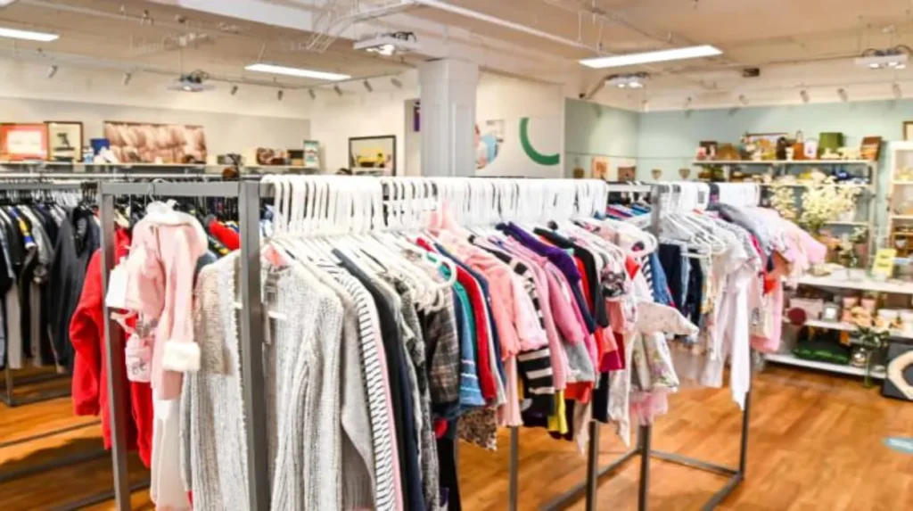Why is charity shopping important for sustainable consumption